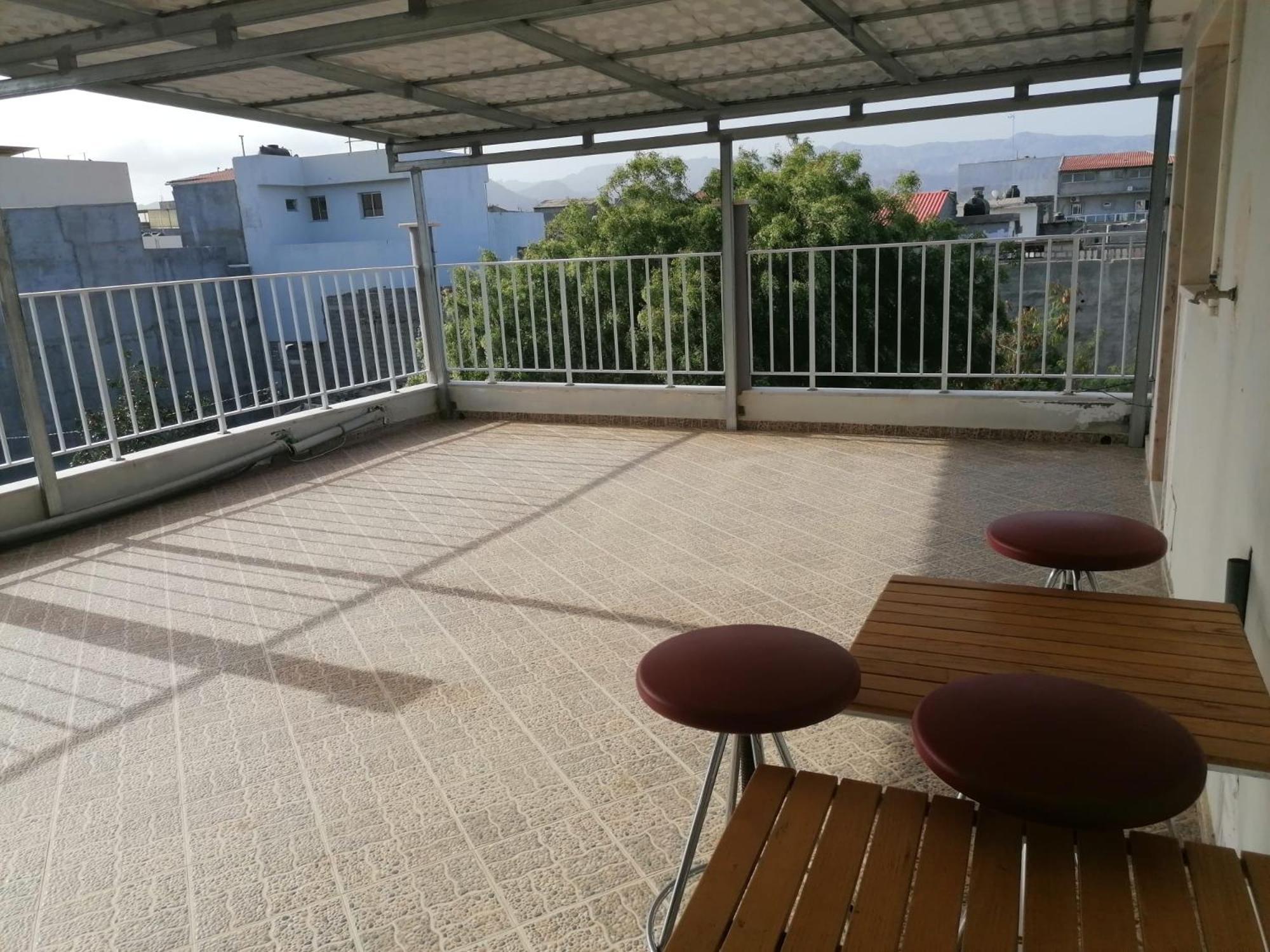 Casa Cabral : Big Apartment Next To The Beach Tarrafal  Buitenkant foto